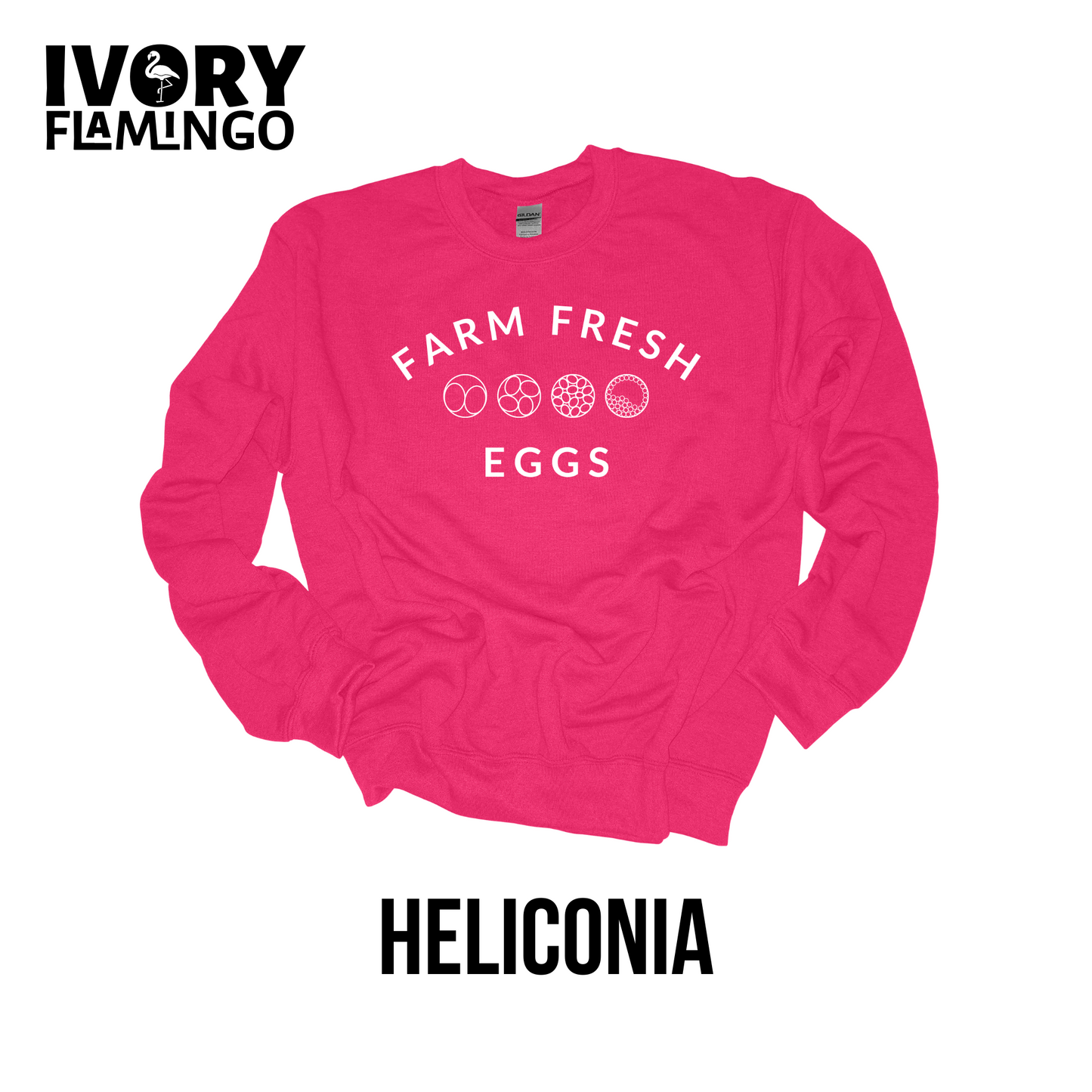 Farm Fresh Eggs (IVF) - Crewneck