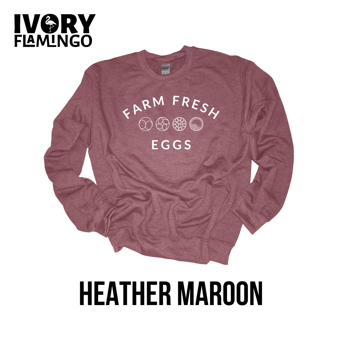 Farm Fresh Eggs (IVF) - Crewneck