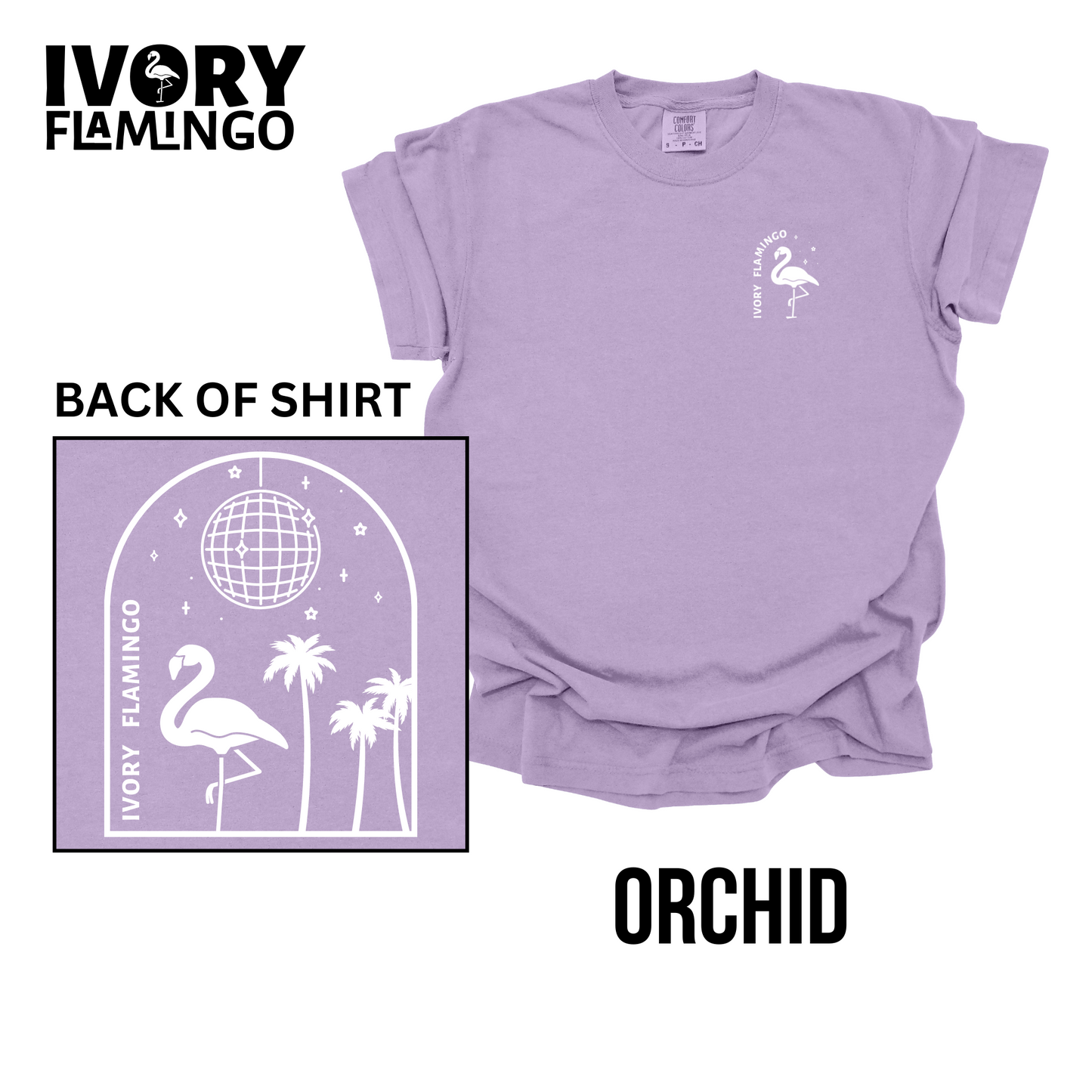 Ivory Flamingo Disco
