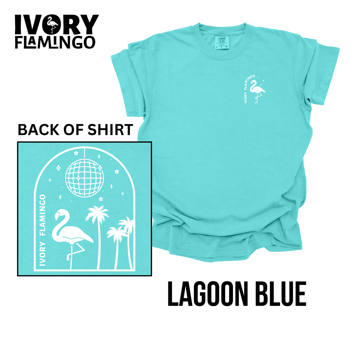 Ivory Flamingo Disco