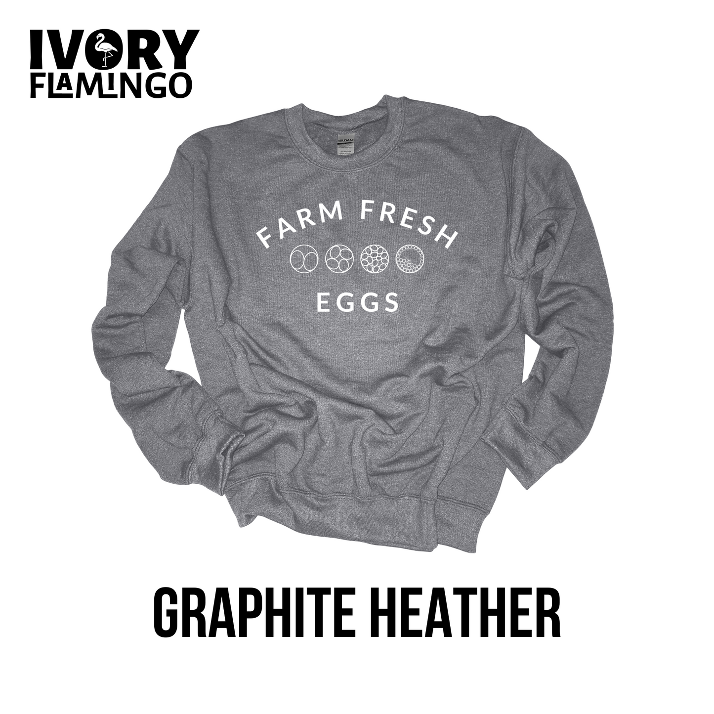Farm Fresh Eggs (IVF) - Crewneck