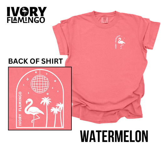 Ivory Flamingo Disco