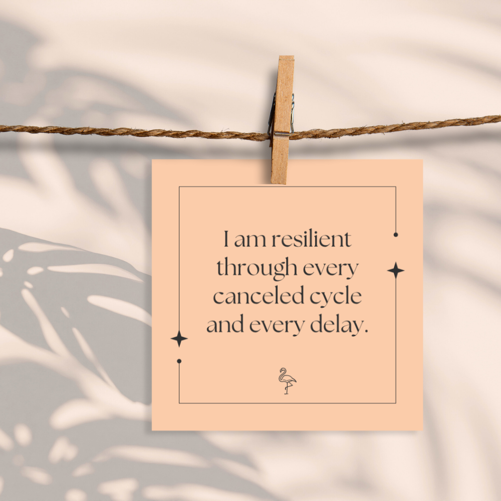 IVF Affirmation Cards